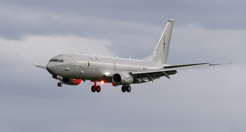 1 A P 8A in flight. Courtesy New Zealand Defence Force