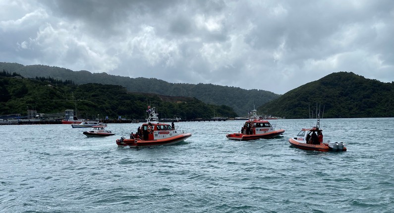 2023 Coastguard regional training exercise Marlborough   Supplied