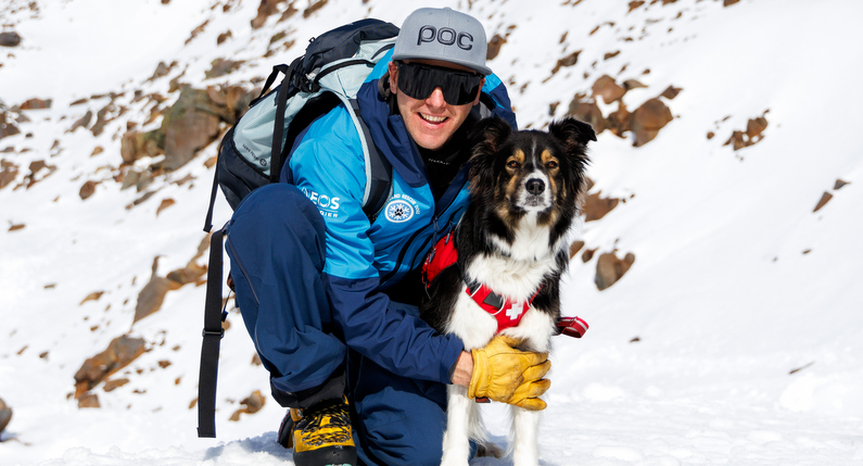 Andy Hole and 'Echo'. Courtesy Jane Dunn Photography