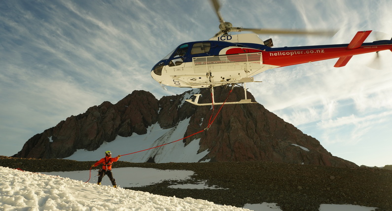 Preparing for Helicopter Human External Cargo longline AMCART Supplied by Jim Young 001