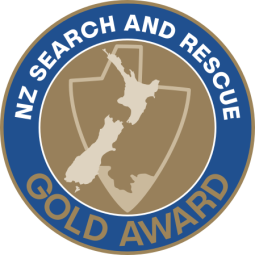 NZSAR Gold Award badge